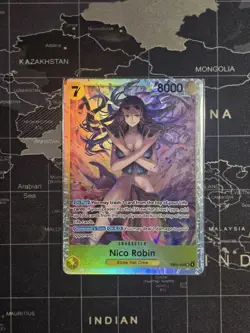 One Piece Nico Robin SR Extra Booster: Heroines Edition EB03-055 NM - Image 1