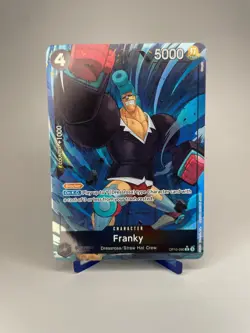 One Piece Franky OP10-090 Royal Blood Parallel Holo Raw - Image 1