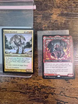 MtG Card Lot Sliver Overlord FOIL #24 & Birgi, the God of Storytelling #311 - Image 1