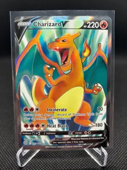 Charizard V 153/172 Brilliant Stars NM Full Art NM Pokemon Card - Image 1
