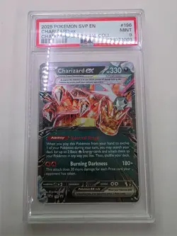 MINT PSA 9 Charizard ex 196 SV: Scarlet & Violet Promo Card - Image 1