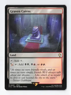 Graven Cairns Normal R Final Fantasy MTG Magic the Gathering Card NM - Image 1