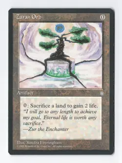 Zuran Orb Ice Age MTG Vintage Magic the Gathering Card LP/NM - Image 1
