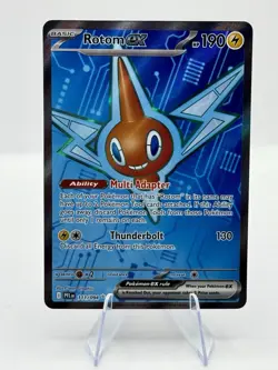 Rotom EX 111/094 Me02: Phantasmal Flames Holo Pokemon Card - Image 1