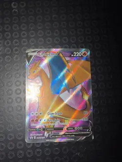 Pokemon Charizard V SWSH050 Sword & Shield Champions Path ETB Promo Holo Card - Image 1
