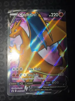 Pokemon Charizard V SWSH050 Sword & Shield Champions Path ETB Promo Holo Card - Image 2