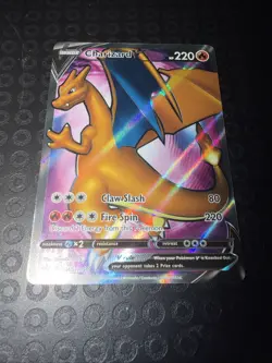 Pokemon Charizard V SWSH050 Sword & Shield Champions Path ETB Promo Holo Card - Image 3