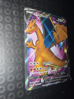 Pokemon Charizard V SWSH050 Sword & Shield Champions Path ETB Promo Holo Card - Image 5