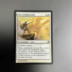 MTG - Gift of Immortality - Theros - LP - MAGIC CARD - Image 1