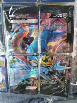 Zacian V-UNION [Set of 4] SWSH: Sword & Shield Promo Cards Holo - Image 1