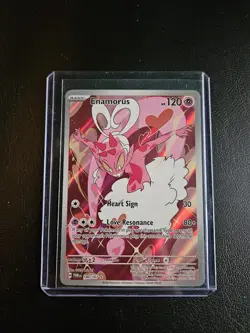 Enamorus Twilight Masquerade Illustration Rare Pokemon TCG Card 180/167 - Image 1