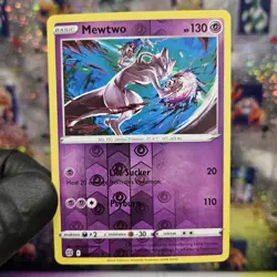 Mewtwo 56/172 Brilliant Stars Reverse Holo Pokemon Card - Image 1