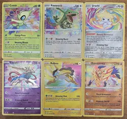 Vivid Voltage Amazing Rare Complete Set of 6 cards, perfect condition, unplayed. - Image 1
