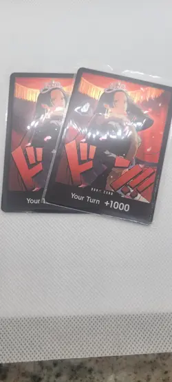 Set of 2 One Piece Heroine’s Edition Boa Hancock Don Card English EB03 - Image 1