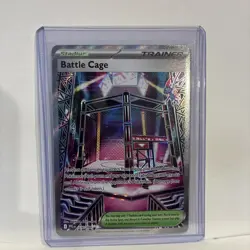 Battle Cage 116/094 Me02: Phantasmal Flames Holo Pokemon Card English - Image 1