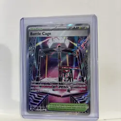Battle Cage 116/094 Me02: Phantasmal Flames Holo Pokemon Card English - Image 2