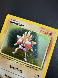 Hitmonchan (Nockchan) 1st Edition Holo Pokemon Card German Base Set 7/102 - Image 5