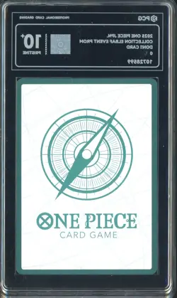 2025 One Piece Japanese Collection Elbaf Event Promo Don!! Card PCG 10 PRISTINE - Image 2