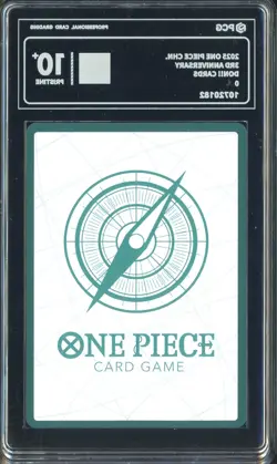 #2 2025 One Piece Chinese 3rd Anniversary Don!! Card PCG 10 PRISTINE - Image 2