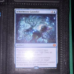 Wizards of the Coast Ichormoon Gauntlet Mythic Artifact Phyrexia Blue 056/271 - Image 1