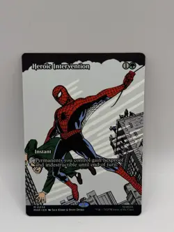 Heroic Intervention - #034 Regular (Borderless) Spider Man Eternal-Legal - Mtg - Image 1