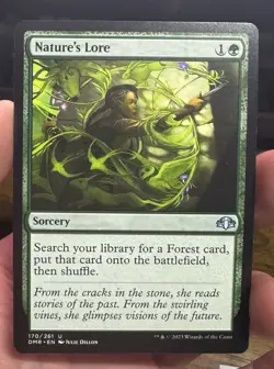 MTG - Nature's Lore - DMR 170/261 - Dominaria Remastered - Magic NM - Image 1