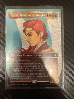 Gisela, Blade of Goldnight (Borderless) Commander Masters Foil - Image 1