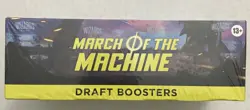 NEW March of the Machine Draft Booster Box 36 Packs MTG Magic the Gathering - Image 1
