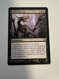 Grave Betrayal - Return to Ravnica - Regular LP - Magic the Gathering - Image 1
