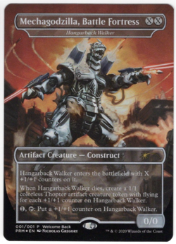 Foil Mechagodzilla, Battle Fortress 001/001 Welcome Back Promo - Image 1