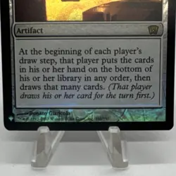 Magic Teferi's Puzzle Box 316/350 8th Edition Rare Foil Artifact Donato Giancola - Image 3