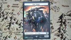 Orc Army // Food Token - Lord of the Rings - 6 // 9 - #Near Mint Foil - Image 1