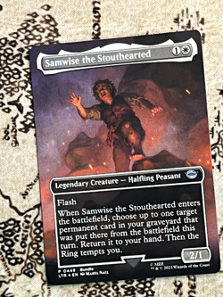 Samwise the Stouthearted (Borderless) - 449 - #Lightly Played Foil - Image 1