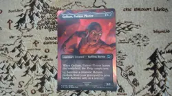 Gollum, Patient Plotter (Borderless) - LotR - 450 - #Near Mint Foil - Image 1