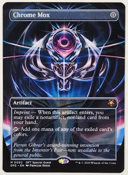 MTG - Chrome Mox - SPG 0092 - DFT Special Guest - Mythic - Magic the Gathering - Image 1