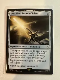 Excalibur, Sword of Eden - *NM* MtG - Image 1