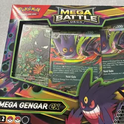 Pokemon TCG Mega Battle Deck Mega Gengar ex - Haunter Promo 027 - Image 2