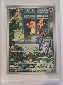 Charmander 044/197 Obsidian Flames Elite Trainer Box 2023 Pokemon PSA 8 - Image 2