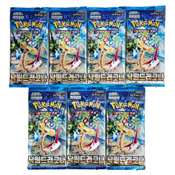 8(7+1) PACKS Surging Sparks+Random Pokemon Cards Booster Factory Sealed KOREAN - Image 1