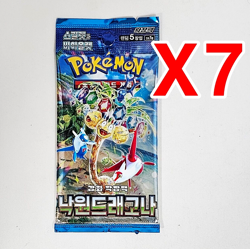 8(7+1) PACKS Surging Sparks+Random Pokemon Cards Booster Factory Sealed KOREAN - Image 2