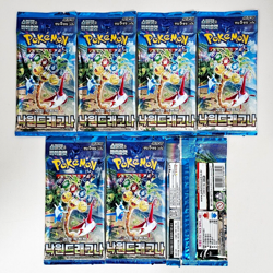 8(7+1) PACKS Surging Sparks+Random Pokemon Cards Booster Factory Sealed KOREAN - Image 4