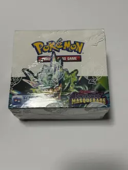 Pokemon TCG ~ Scarlet & Violet TWILIGHT MASQUERADE Sealed Booster Box 36 Packs - Image 1