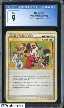 ​2011 Pokemon Call of Legends #77/95 Copycat CGC 9 MINT - Image 1