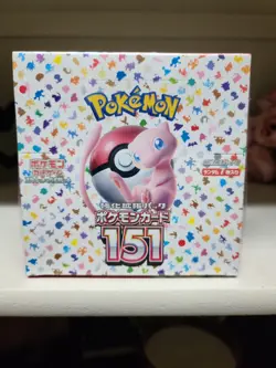 Pokemon 151 Japanese Booster Box Factory Sealed US seller With Shrink READ - Image 1