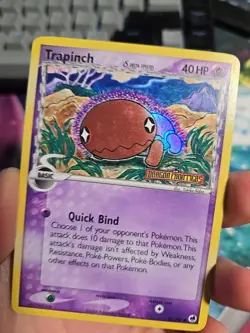 Trapinch (Reverse Holo) 69/101 EX Dragon Frontiers (MP) Pokemon TCG - Image 3
