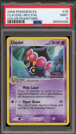 Pokemon Claydol EX Holon Phantoms Reverse Holo #38 PSA 9 Mint - Image 1