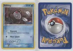 Poliwag Reverse Foil Pokemon EX Unseen Forces #67 2005 - Image 3