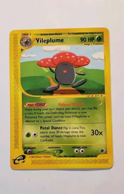 Pokemon TCG Expedition #069/165 Vileplume (69) LP+ - Image 1