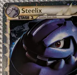 Steelix Prime 87/95 Holo Ultra Rare Pokemon HGSS Unleashed LP-NM - Image 2