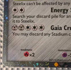 Steelix Prime 87/95 Holo Ultra Rare Pokemon HGSS Unleashed LP-NM - Image 5